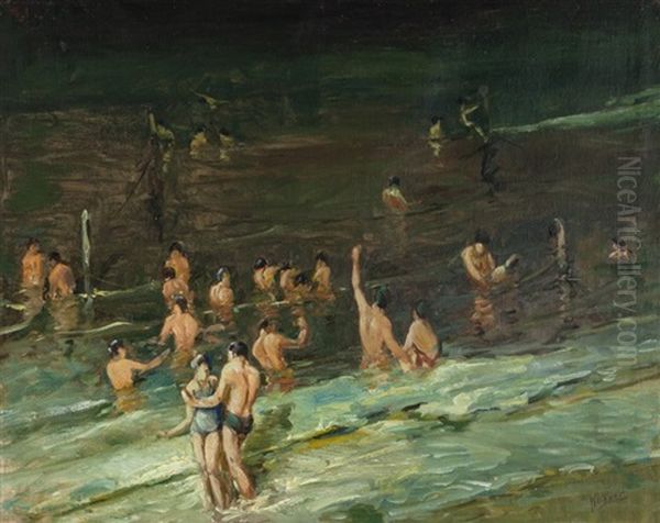 Murdoch's Oil Painting by Frank Klepper