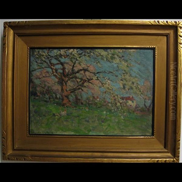 May June On The Farm Oil Painting by Elizabeth Annie Mcgillivray Knowles