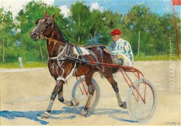 Little Snip Oil Painting by Ludwig Koch