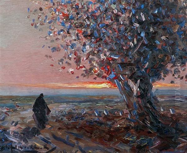 El Peregrino Oil Painting by Stephen Robert Koekkoek