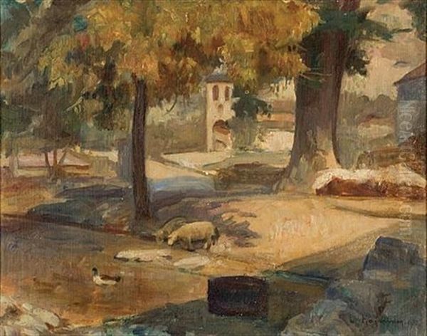 Landscape Oil Painting by Lykourgos Kogevinas