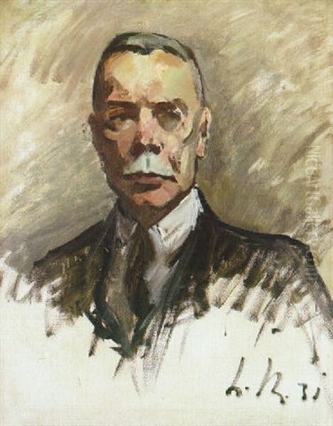 Portrat Generaloberst Hans Von Seeckt Oil Painting by Leo von Koenig