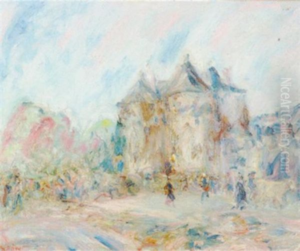 Markttag Oil Painting by Paul Kron