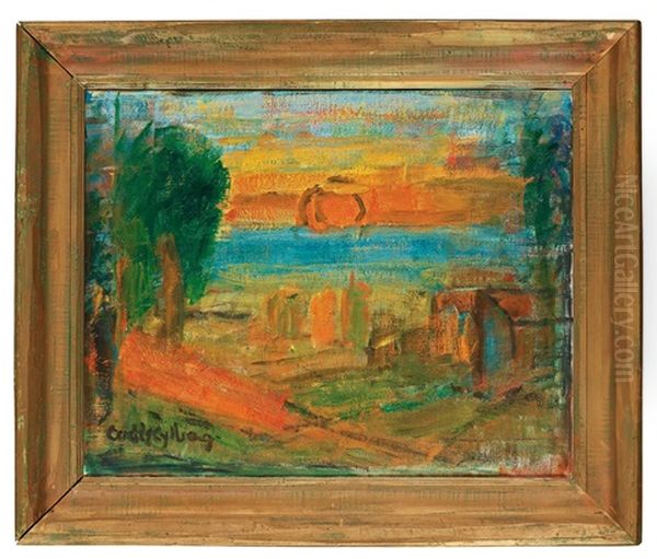 Aftonljus Oil Painting by Carl Kylberg