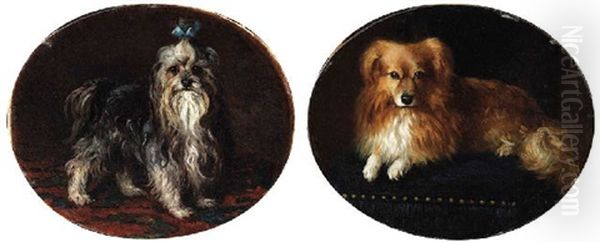Yorkshire Terrier Oil Painting by Sir Edwin Henry Landseer
