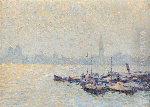 Impression De Venise Oil Painting by Fernand Lantoine