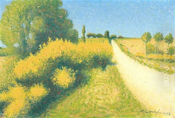 Campagne En Ete Oil Painting by Achille Lauge