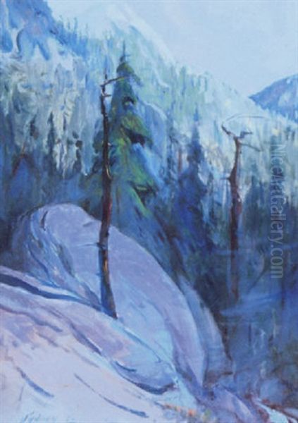 The High Country Oil Painting by Sydney Mortimer Laurence