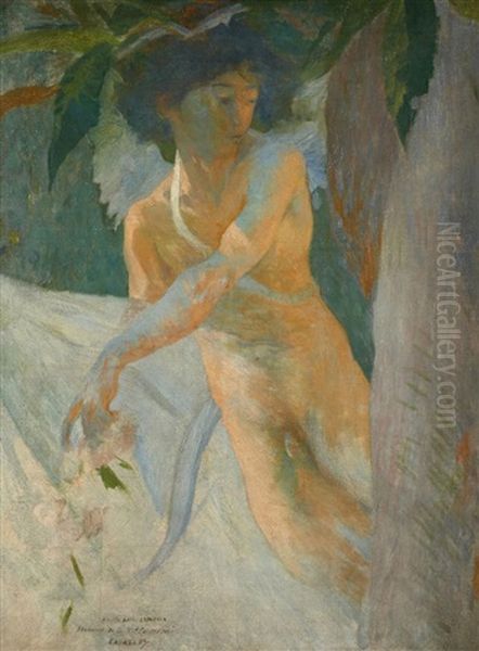 Cupidon Oil Painting by Alexandre Claude Louis Lavalley