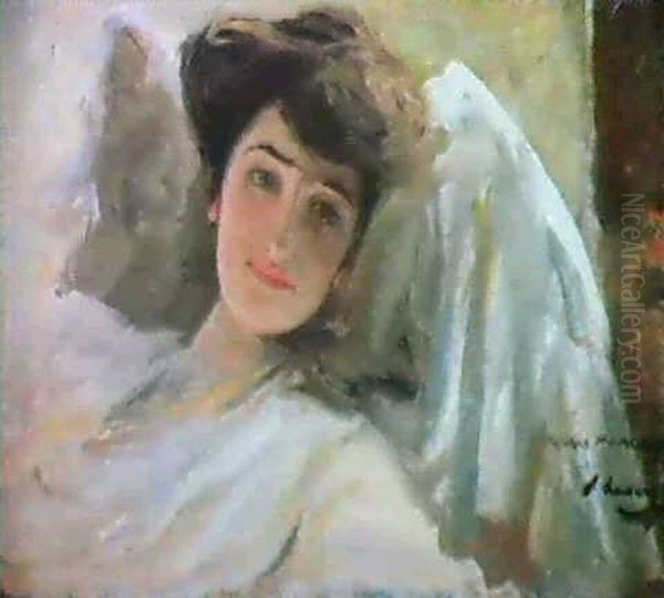 Repose Oil Painting by John Lavery