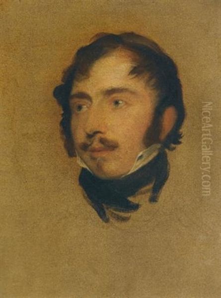 Portrait Of Colonel Thomas Wildman Oil Painting by Thomas Lawrence