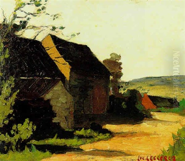 Bohon Effet De Soleil Oil Painting by Lucien Leclercq