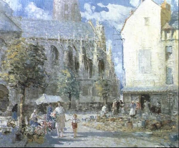 The Morning Purchase Oil Painting by William Lee-Hankey
