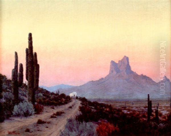 The Endless Journey Oil Painting by William Robinson Leigh