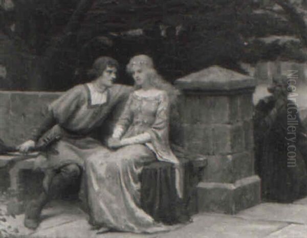 The Song Is Ended Oil Painting by Edmund Blair Leighton