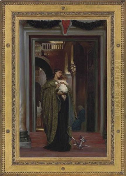 In St. Mark's Oil Painting by Lord Frederic Leighton