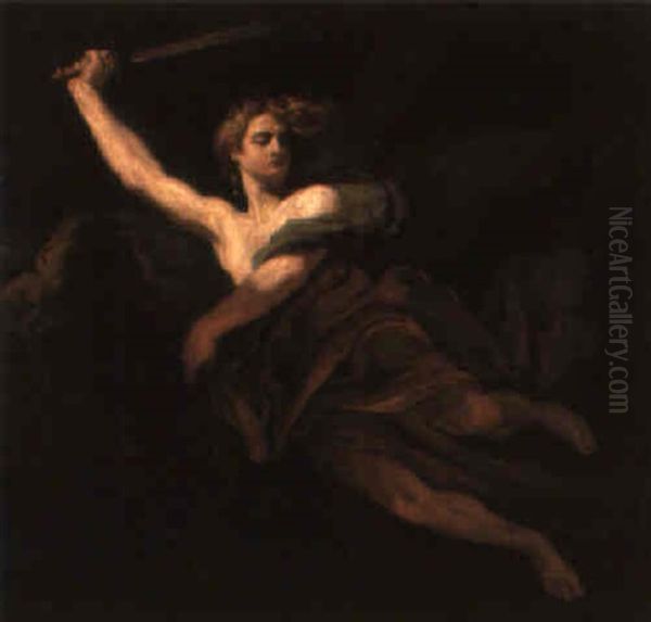 La Peste Oil Painting by Anicet Charles Gabriel Lemonnier