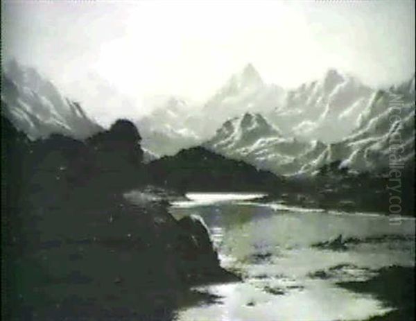 Paisaje De Lake District Oil Painting by Charles Leslie