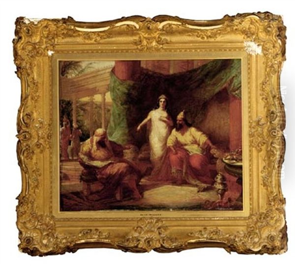 The Accusation Oil Painting by Charles Robert Leslie