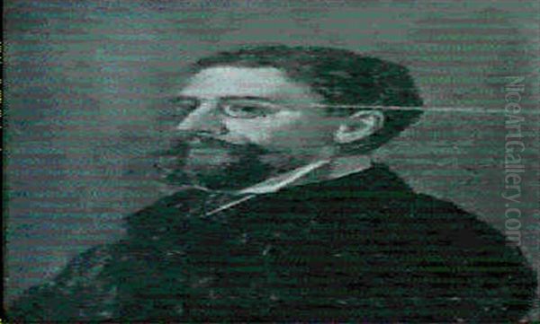 Hippolyte Honel Oil Painting by Alphonse Levy