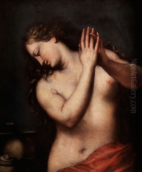 Bussende Magdalena Oil Painting by Pietro Liberi