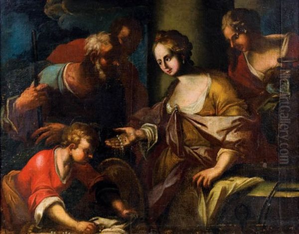 Allegorie Oil Painting by Pietro Liberi