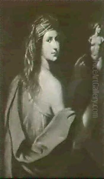 Allegorie Der Bildhauerkunst Oil Painting by Pietro Liberi