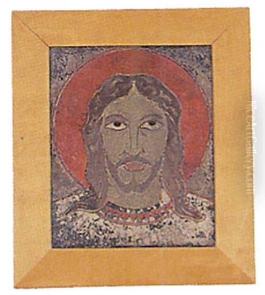 Jesus-christ Oil Painting by Claudius Linossier
