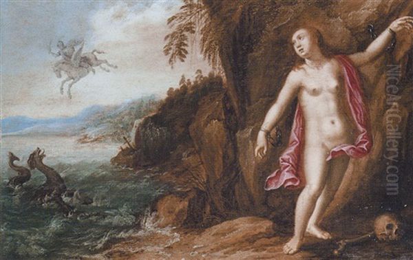 Persee Et Andromede Oil Painting by Peter Van Lint