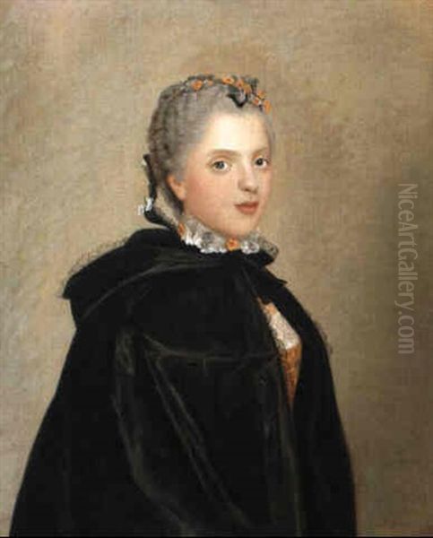 Sophie De France Oil Painting by Etienne Liotard