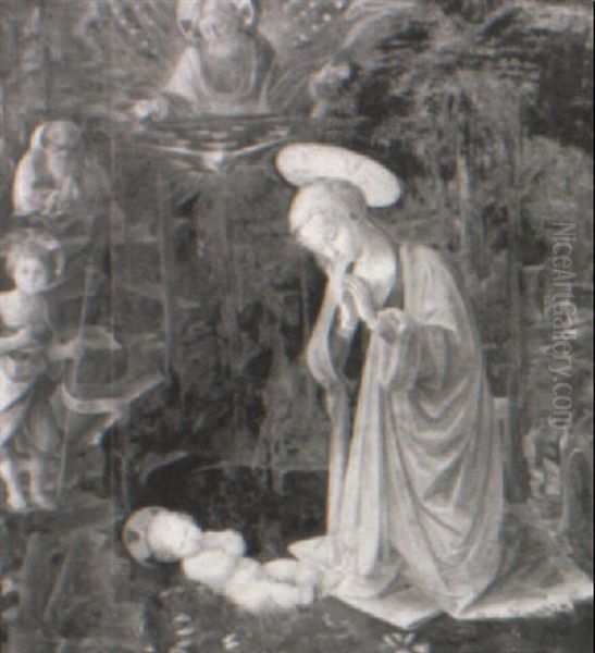 Madonna And Child Oil Painting by Filippo (Filippino) Lippi
