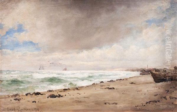 An Der See Oil Painting by Carl Locher