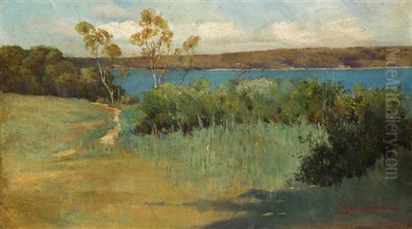 Landscape Oil Painting by Sydney Long