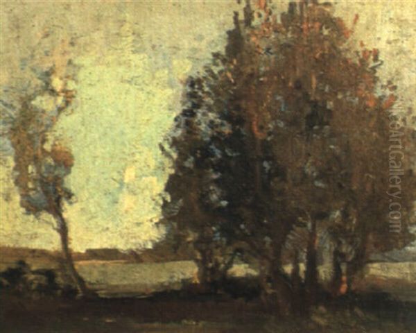 Evening Glow Oil Painting by Sydney Long