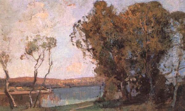 Near Dee Why Oil Painting by Sydney Long