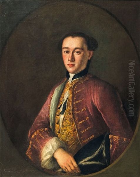 Bildnis Eines Jungen Herren Oil Painting by Alessandro Longhi
