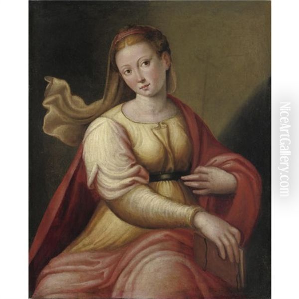 Sibilla Oil Painting by Lucca Longhi