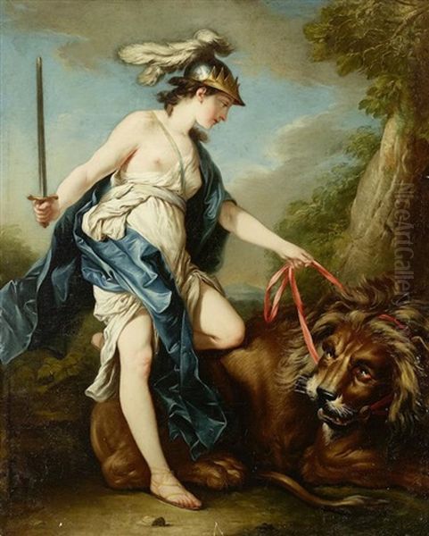 Fortitude Oil Painting by Carle van Loo
