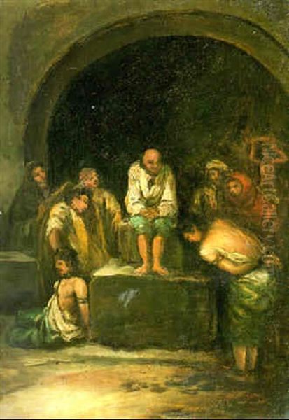 The Inquisition Oil Painting by Eugenio Lucas Velazquez