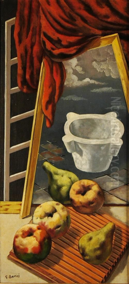Composizione Oil Painting by Giulio Benzi