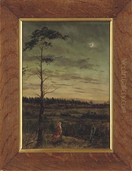 Christmas Eve (+ 5 Others; 6 Works) Oil Painting by Henry Frederick Lucas Lucas