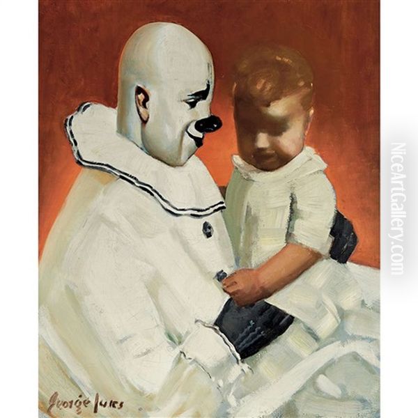 Entr'acte Oil Painting by George Luks