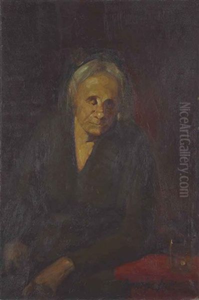 The Joy Of Living Oil Painting by George Benjamin Luks