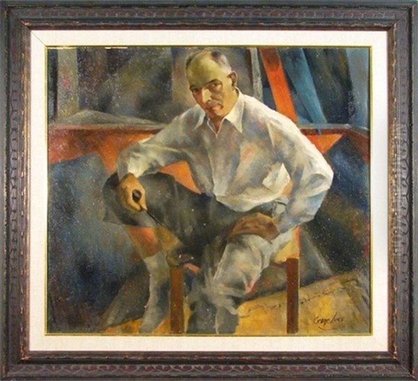 Portrait Of Jack Oil Painting by George Benjamin Luks