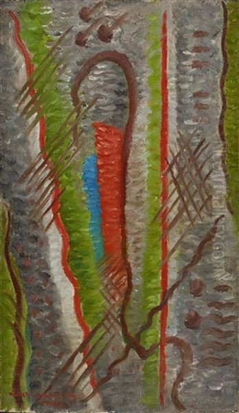 Chanson Triste Oil Painting by Knut Lundstroem
