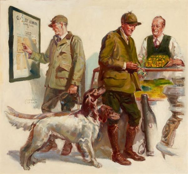 The Hunters Oil Painting by Philip Lyford
