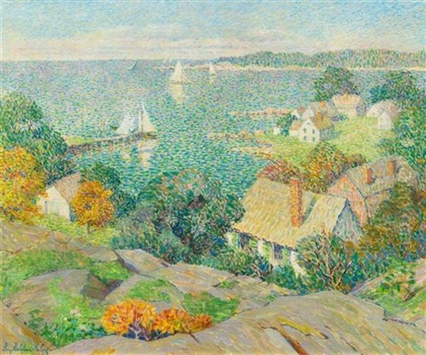 Looking Toward The Sea Oil Painting by Mary Nicholena Maccord