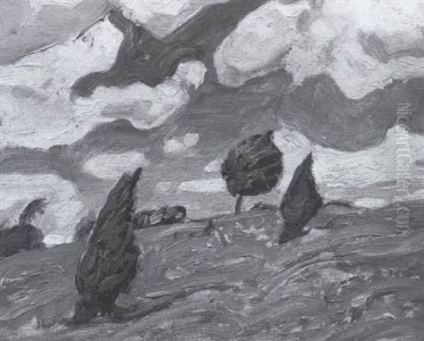 Northern Ontario Oil Painting by James Edward Hervey MacDonald