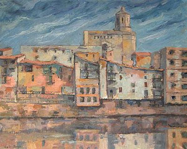 (les Preses, Girona, 1924)
 Girona. Oil Painting by Jose Berga Boix