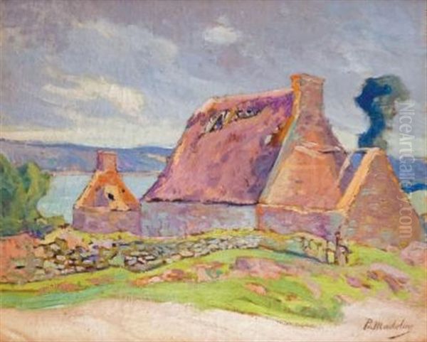 Bretagne, Maison Dominant L'estuaire Oil Painting by Paul Madeline